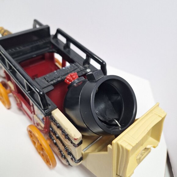 Great Adventures Wild West Western Stagecoach Cowboys Horses Fisher Price - Picture 6 of 16